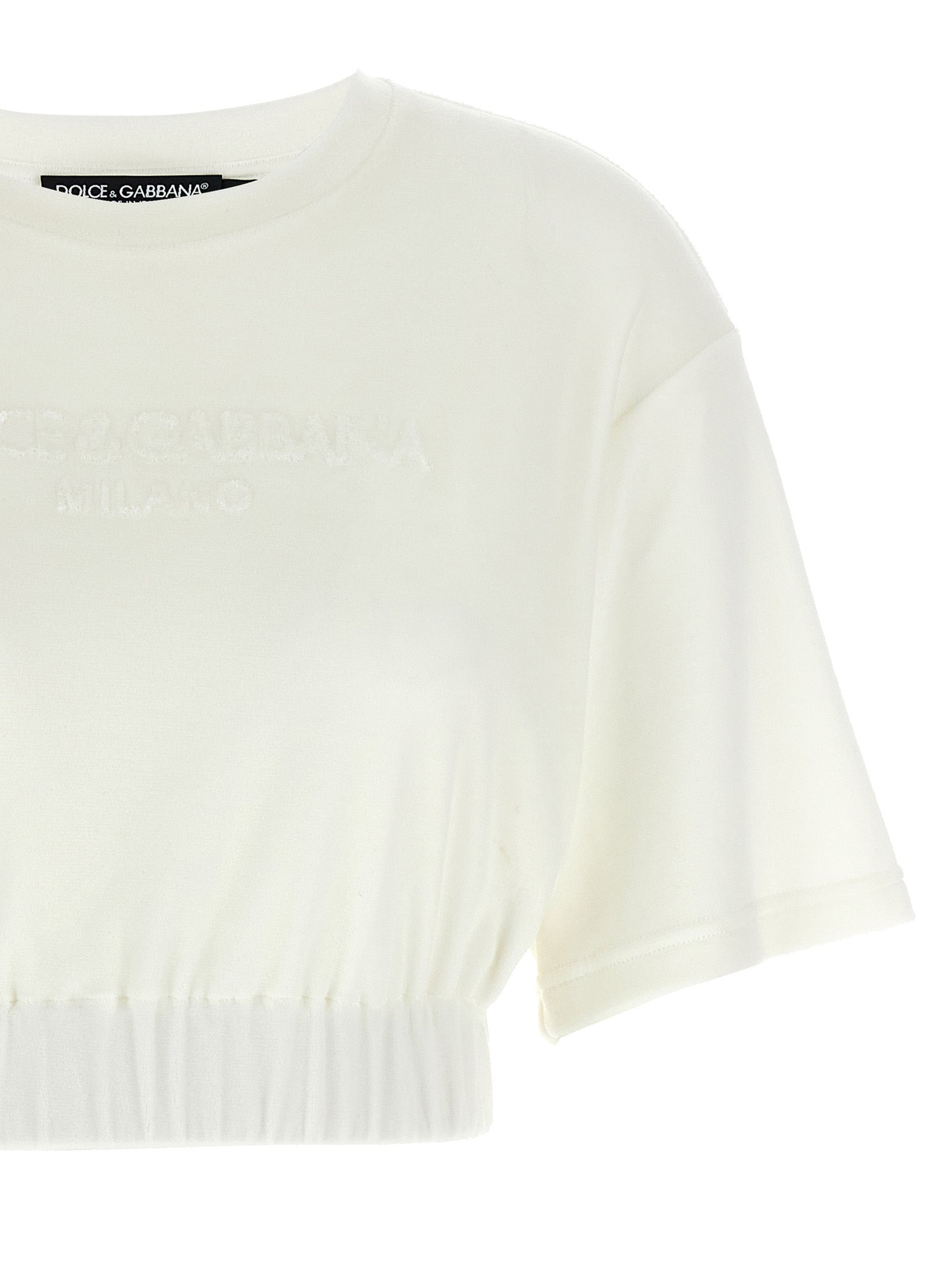 Dolce & Gabbana Women Logo Chenille Top - 3