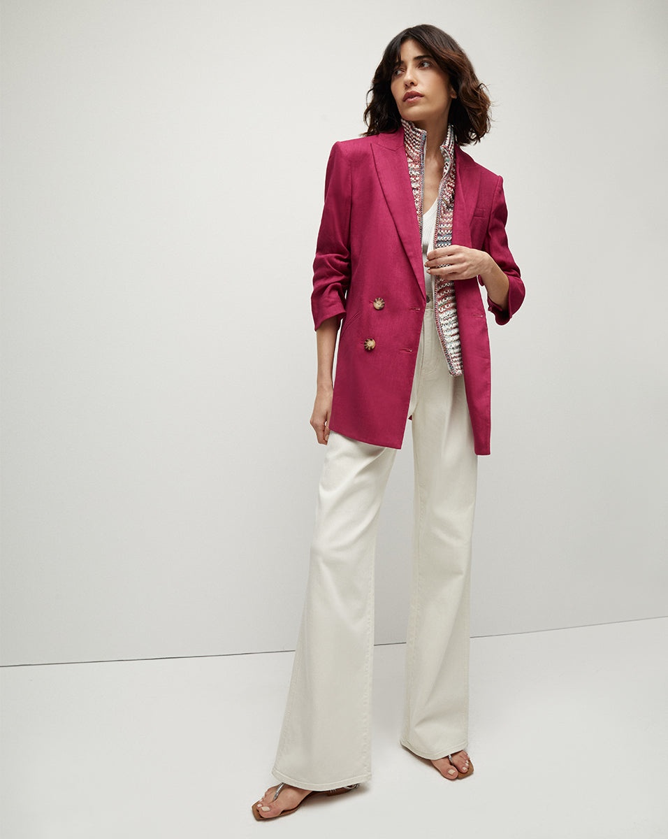 KIERNAN LINEN DICKEY JACKET - 7