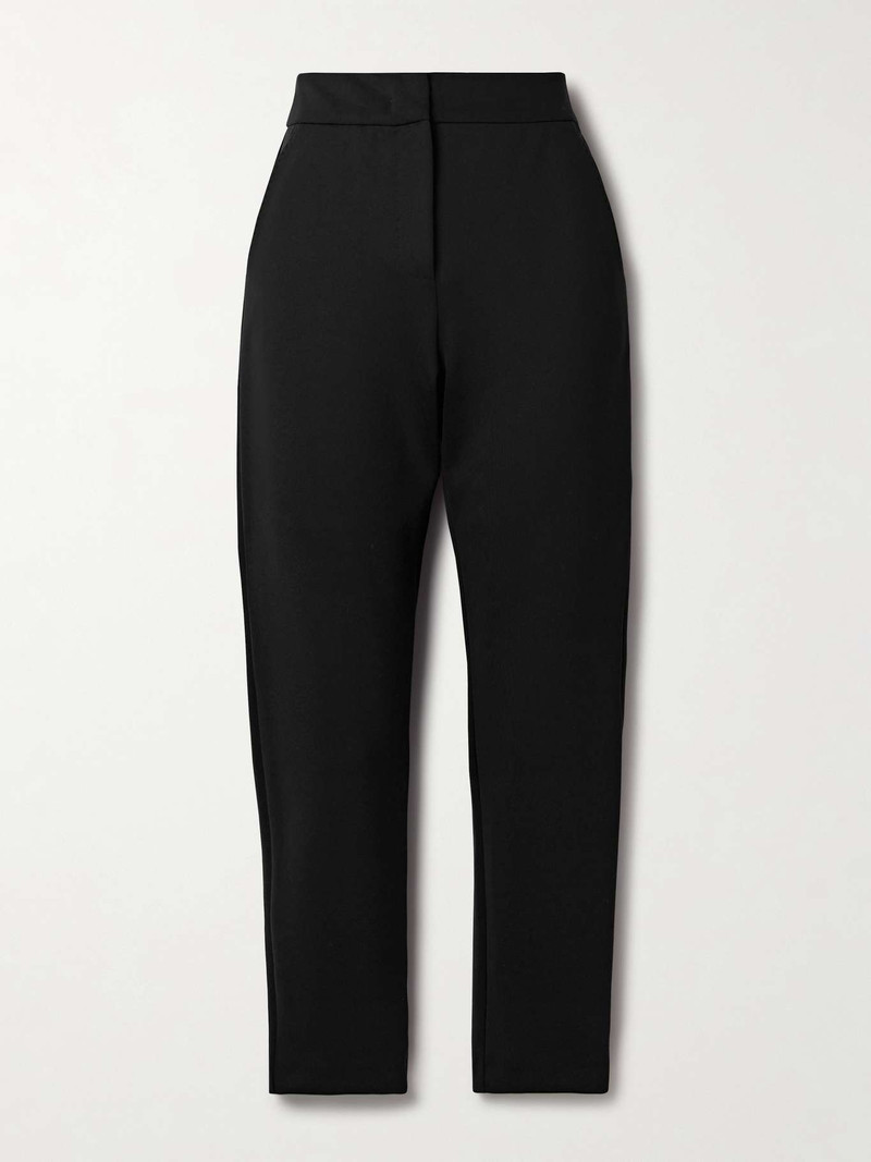 Orlanda cropped stretch-ponte slim-leg pants - 1