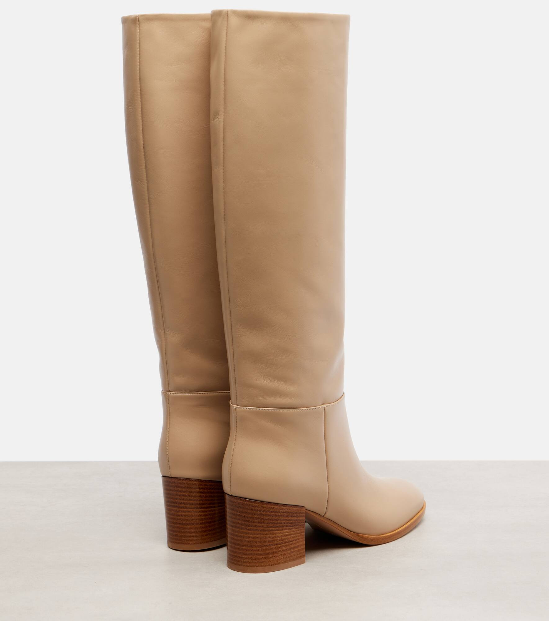 Santiago 60 leather knee-high boots - 2