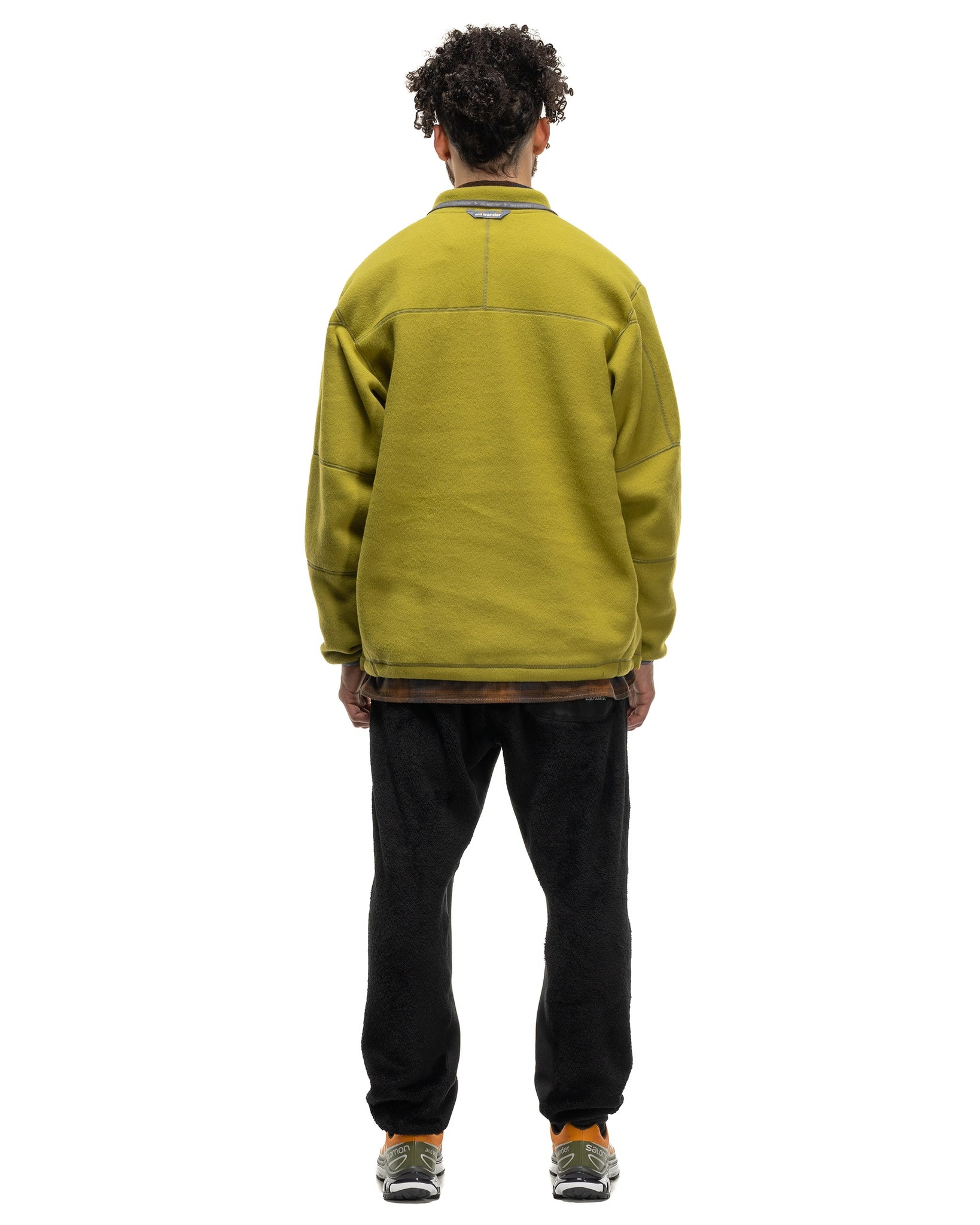 HIGH LOFT FLEECE PANTS BLACK - 4