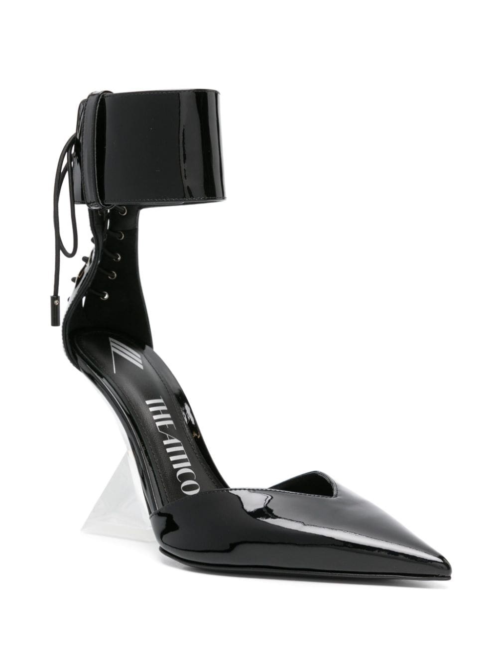 Morgan 105mm lace-up pumps - 2