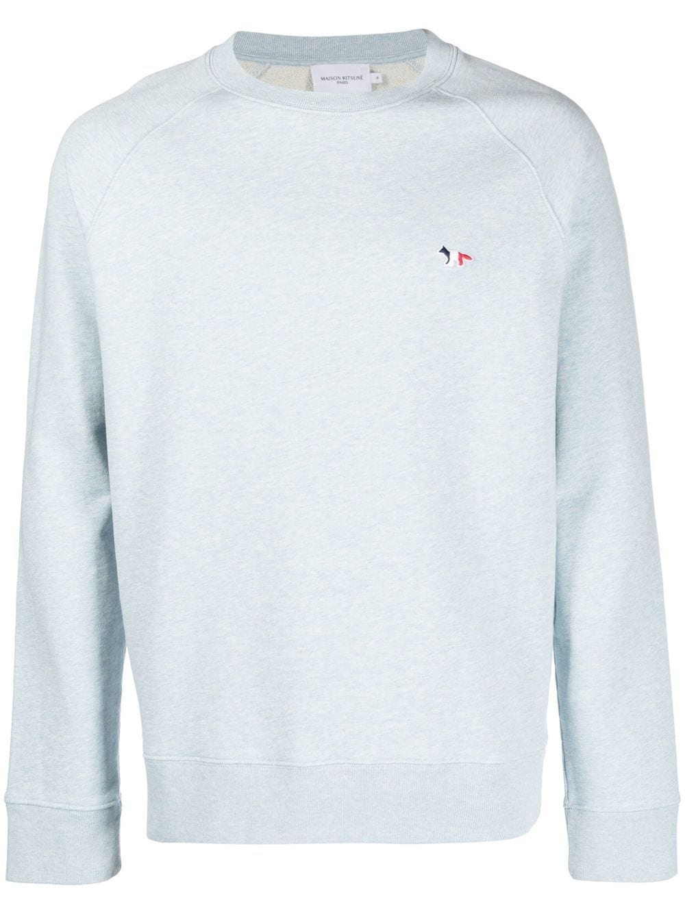 logo-patch sweatshirt - 1