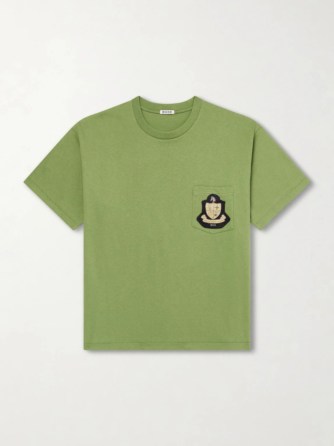 Logo-Appliquéd Cotton-Jersey T-Shirt - 1