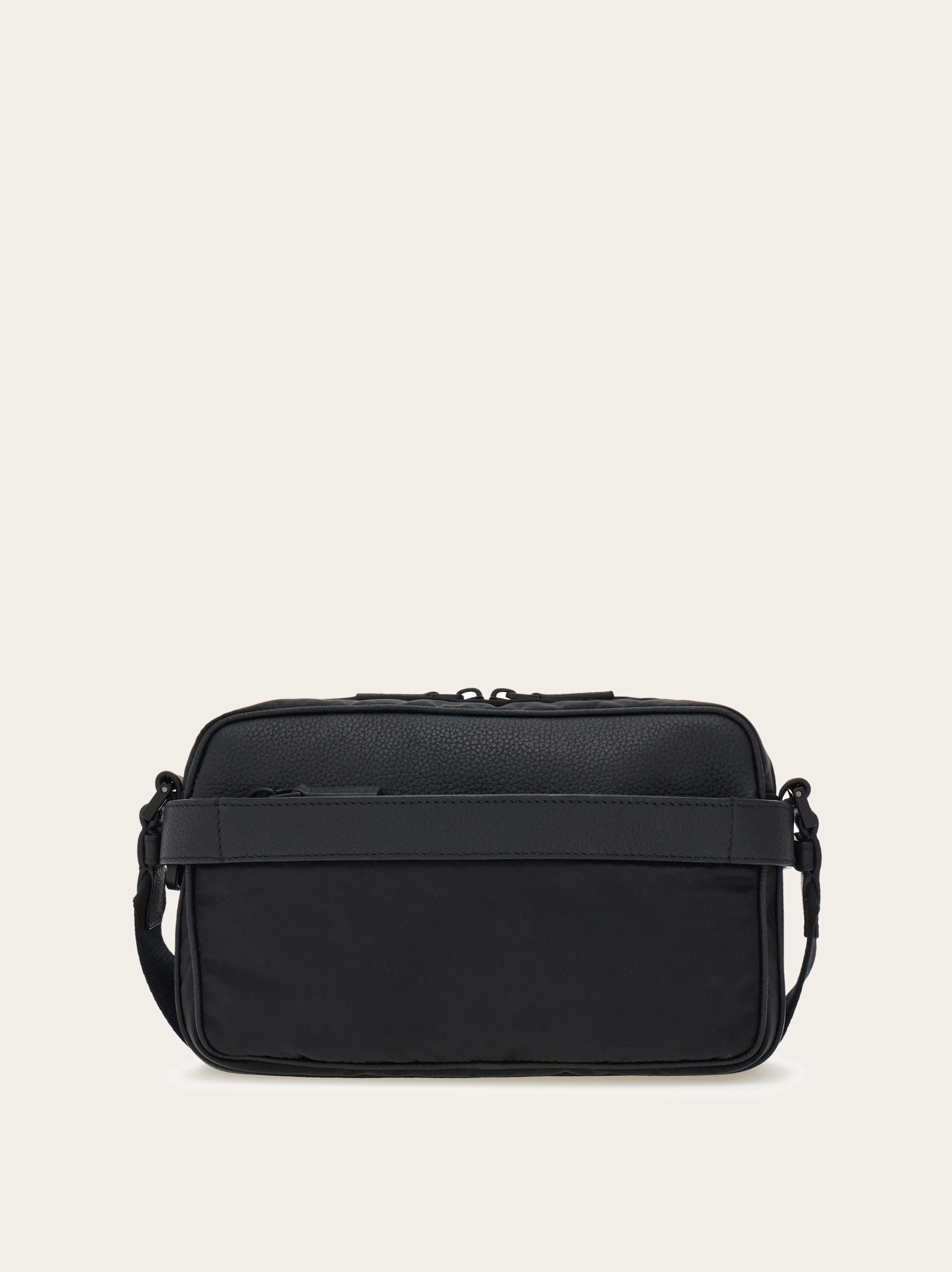 Crossbody bag with Gancini buckles - 4