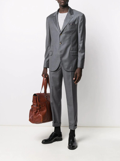 Brunello Cucinelli wool suit jacket outlook