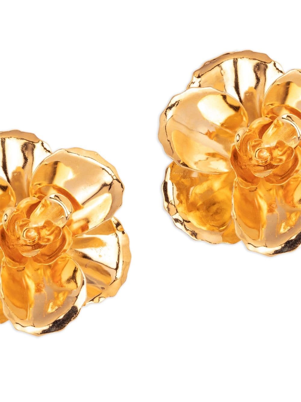 Gladiolous earrings - 2