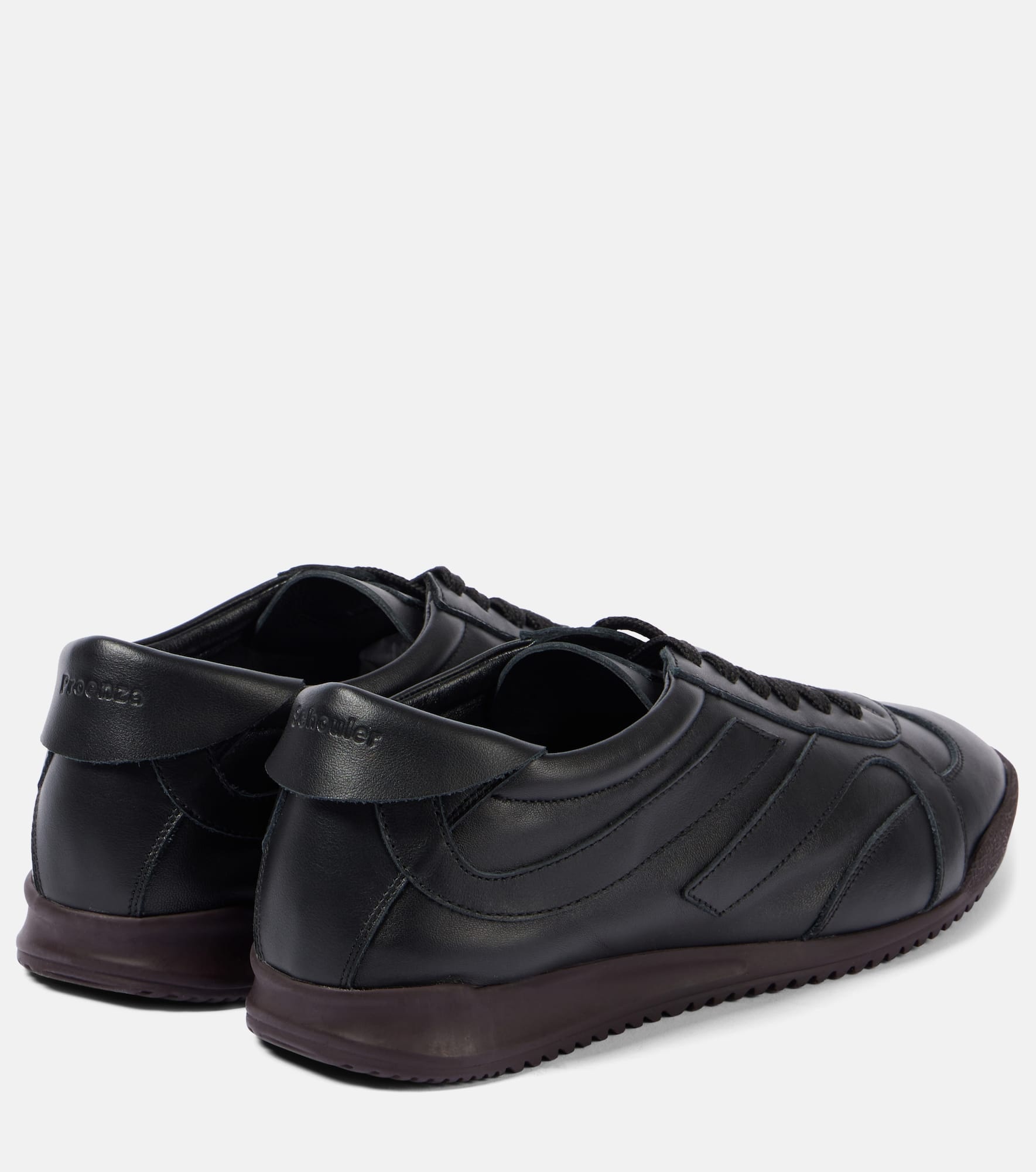 Pin leather sneakers - 2