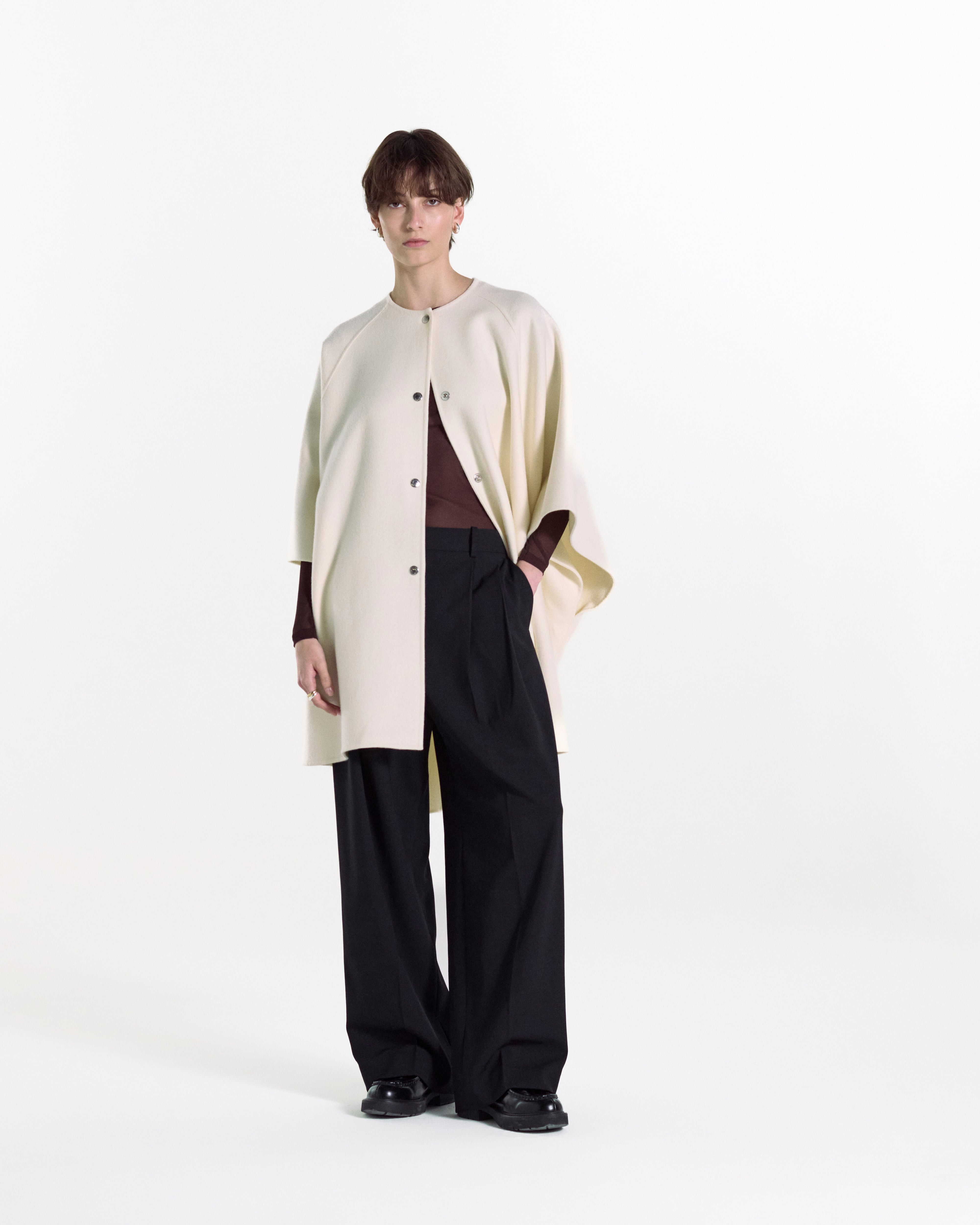Sanquhar Wool Cape - 2
