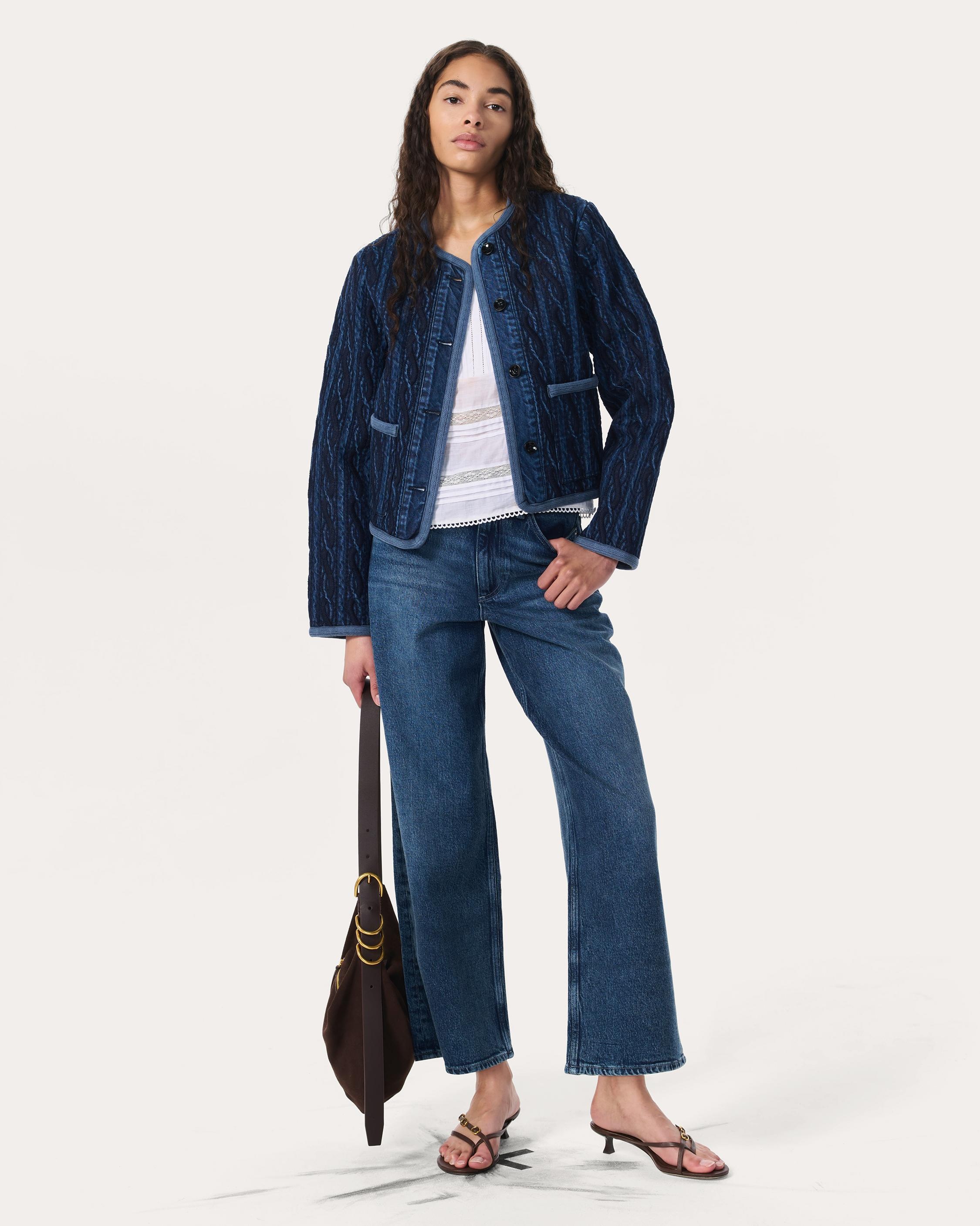 Andi Ankle Wide-Leg Jeans
Vintage Stretch in Adeline - 7