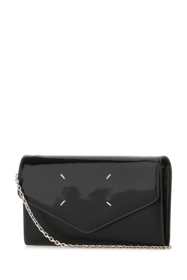 Maison Margiela Woman Black Leather Wallet - 2