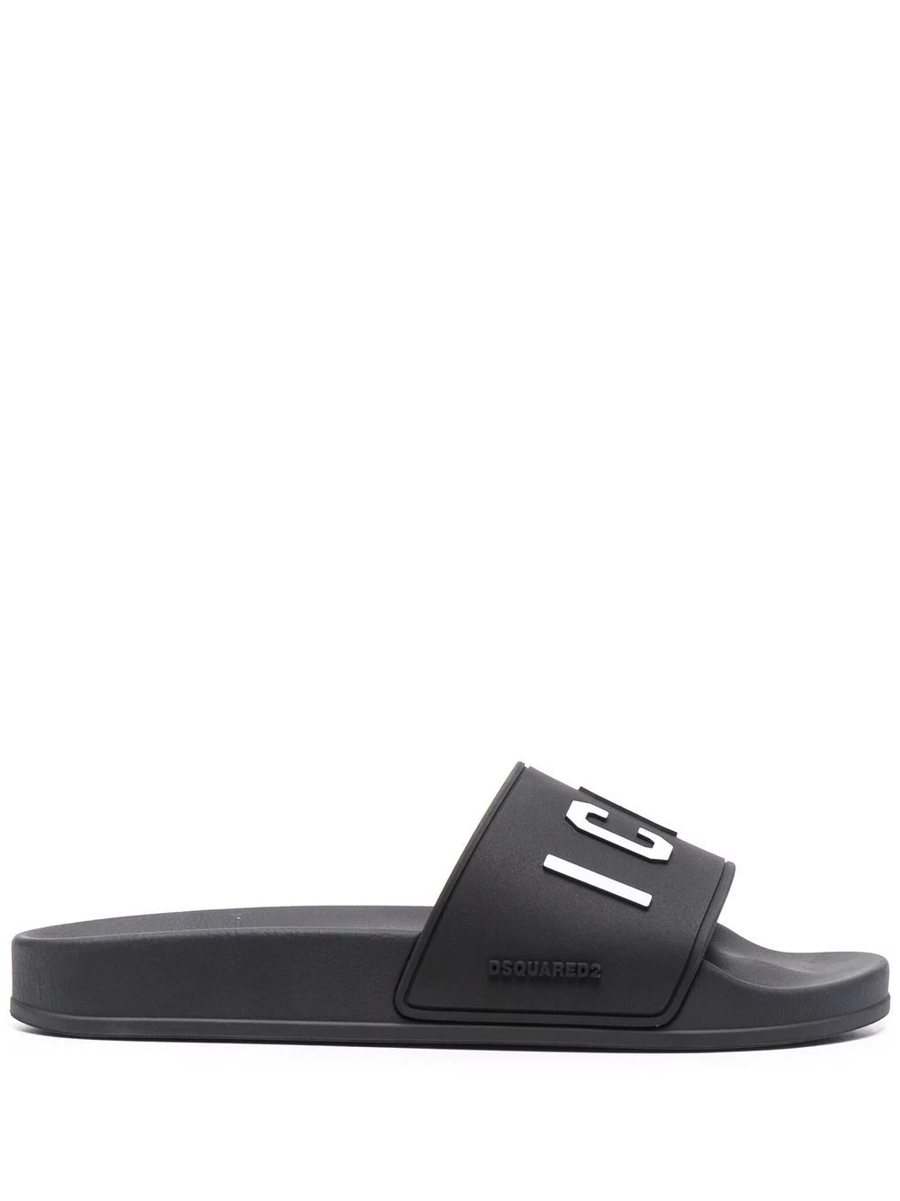 Icon-print slip-on slides - 1