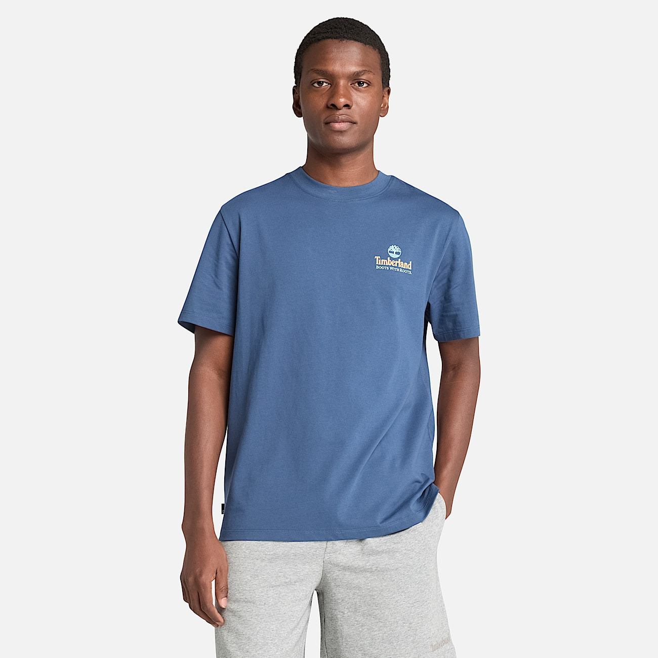 Illustrated Tree Logo Back Graphic T-Shirt - 4