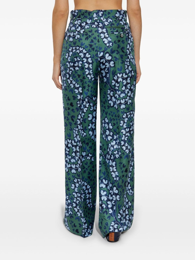 pleated silk trousers 4