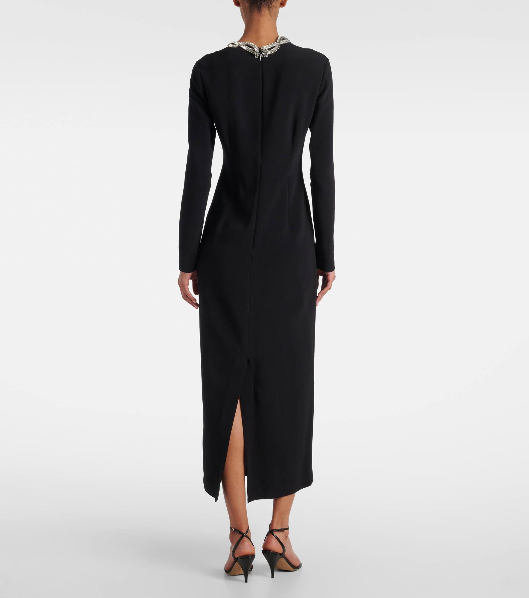 Mitsuko embellished cady maxi dress - 3