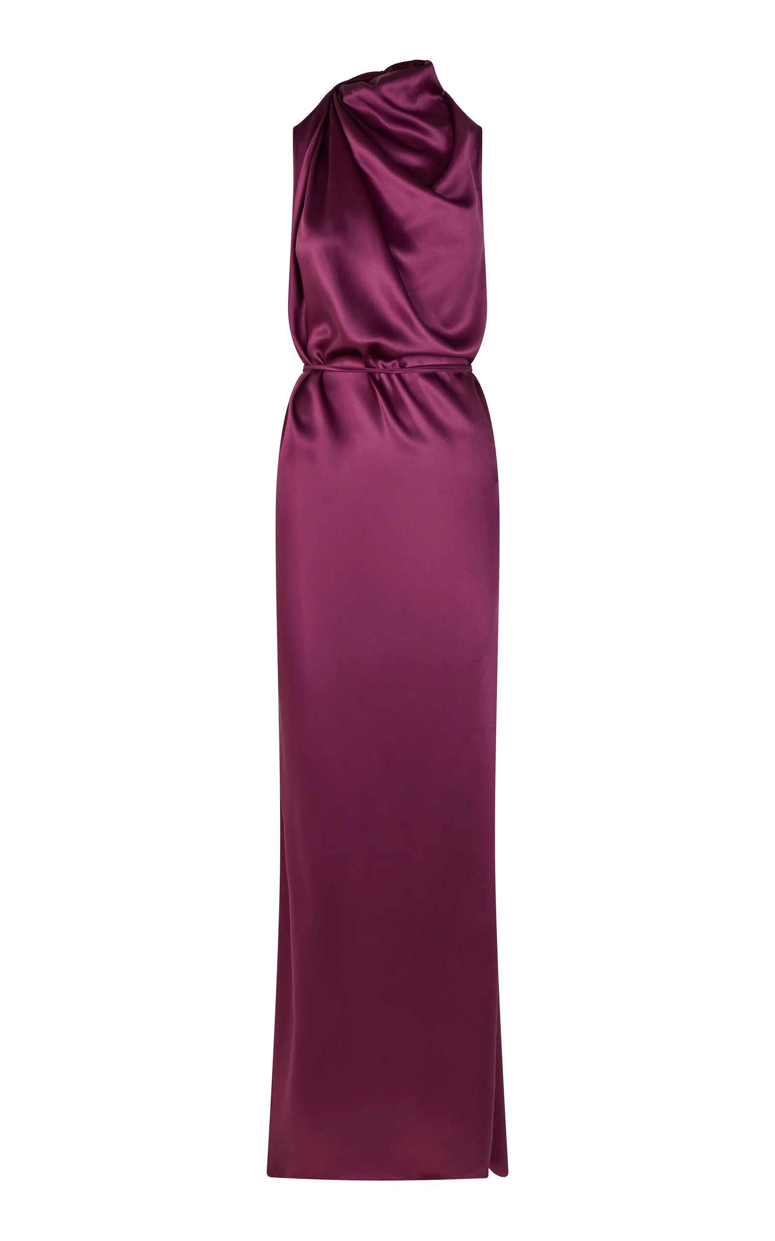 Susana Silk Maxi Dress purple - 1
