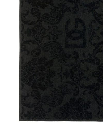 Dolce & Gabbana logo jacquard bath mat outlook