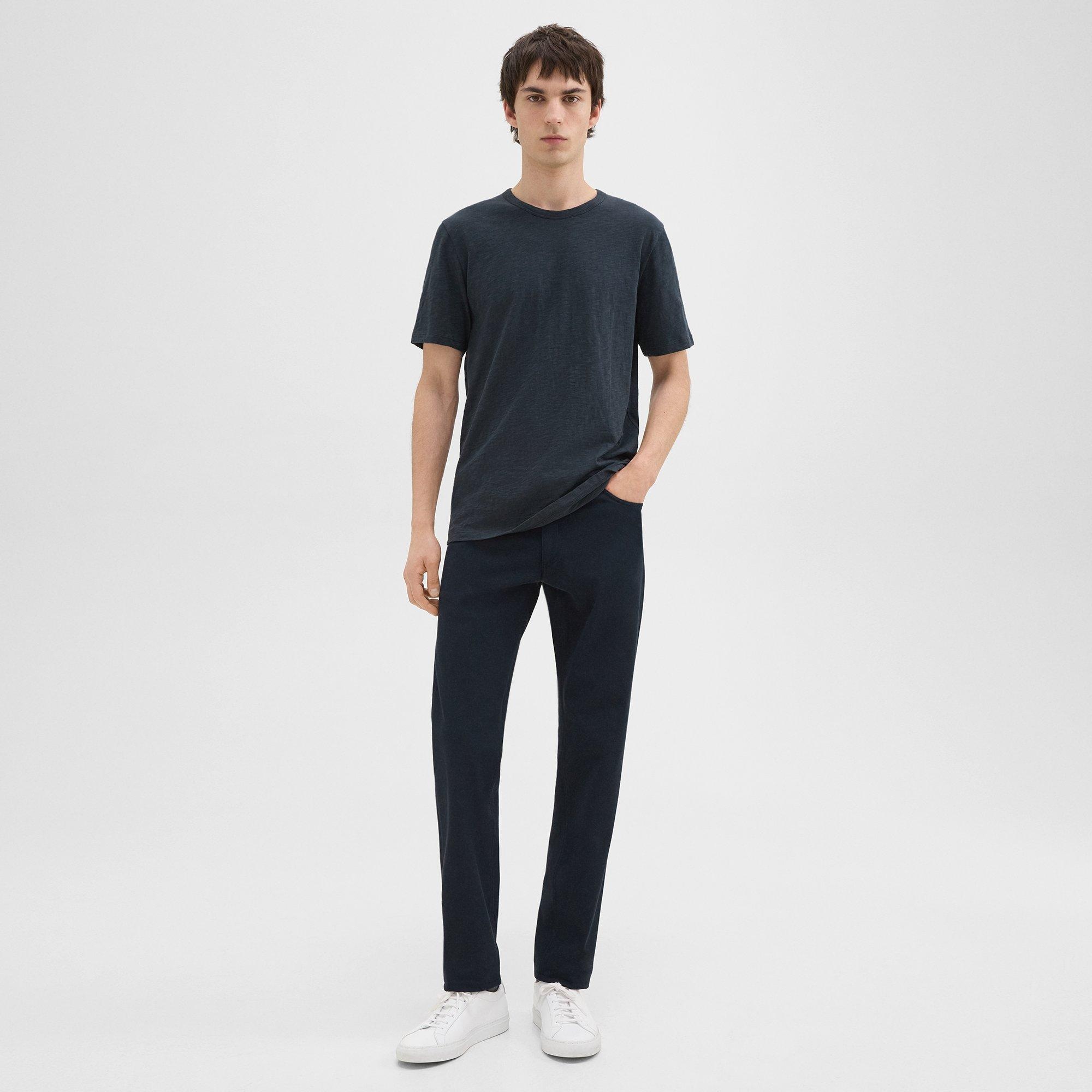 Essential Tee in Cosmos Slub Cotton - 6