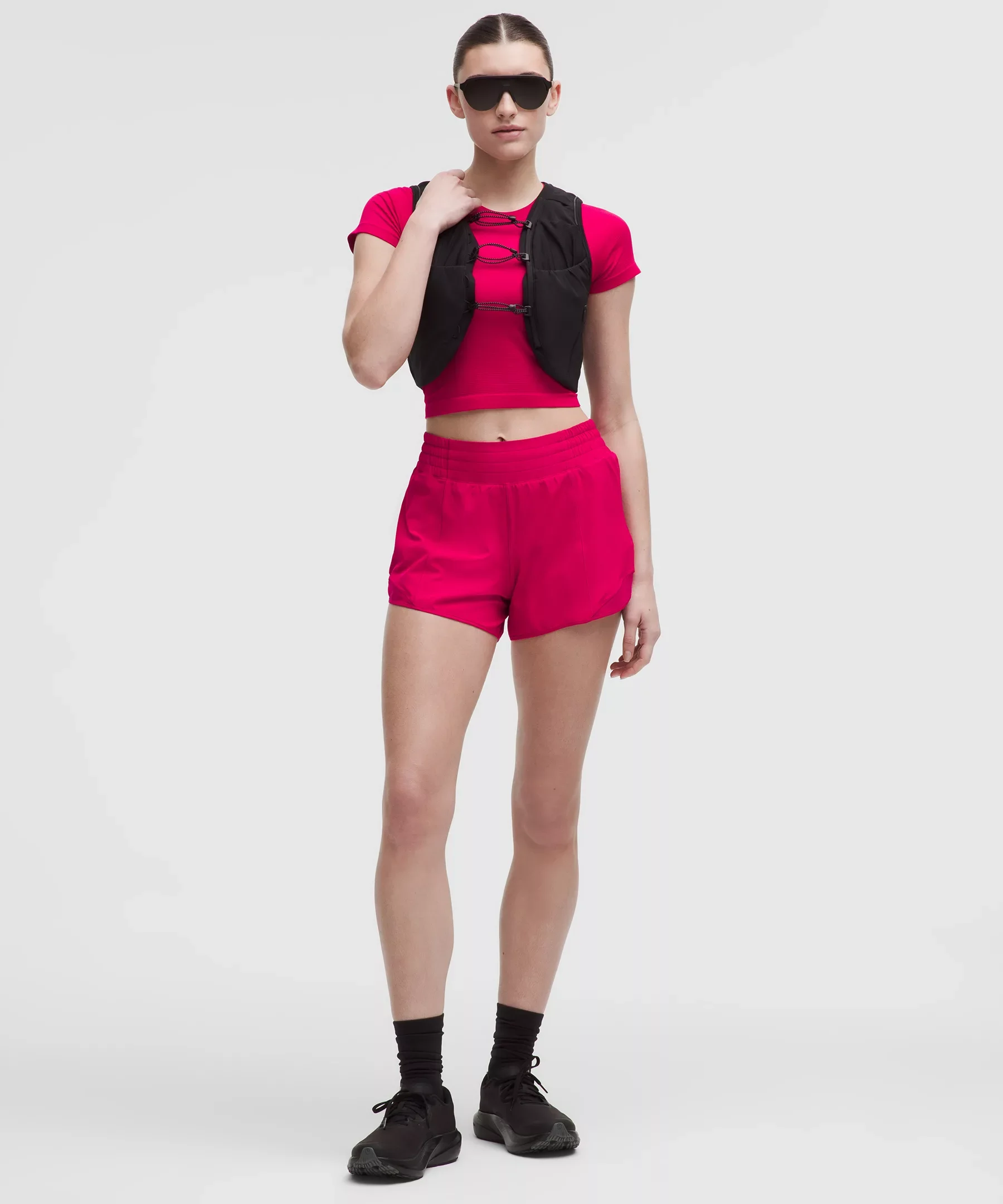 Hotty Hot High-Rise Lined Short 4" - 1
