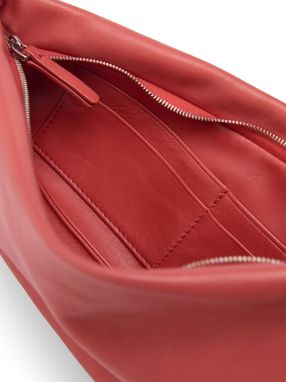 leather clutch bag - 3