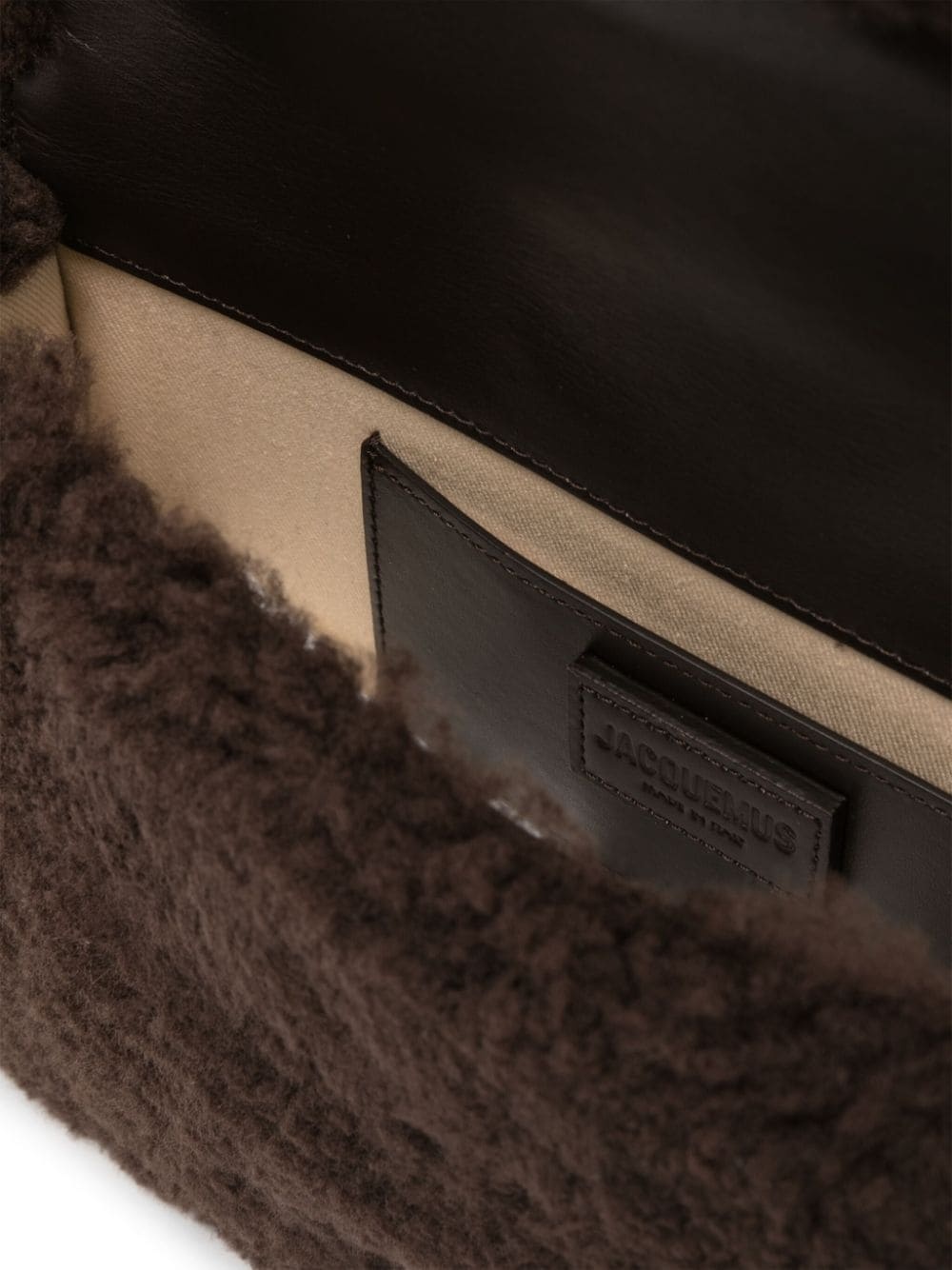 Le Bambidou shearling shoulder bag - 5