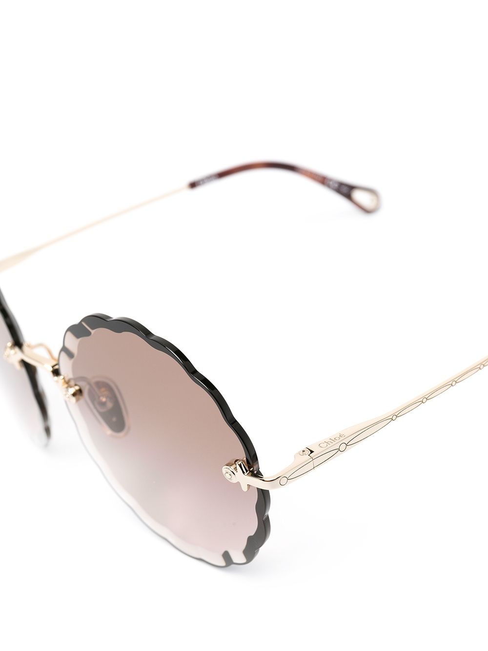 round-frame sunglasses - 3