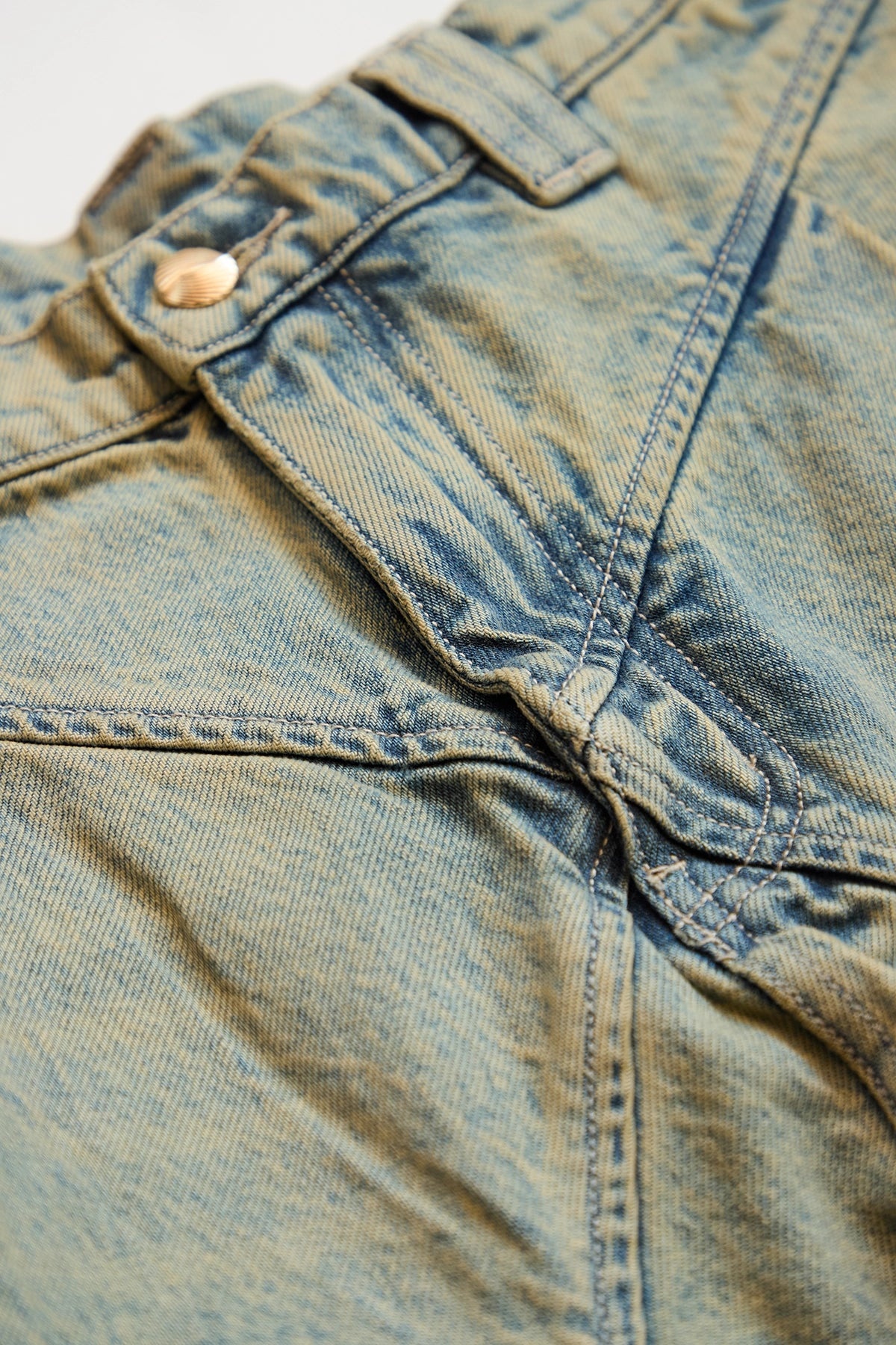 Namesake Billie Bibs Denim Pants Blue - 3
