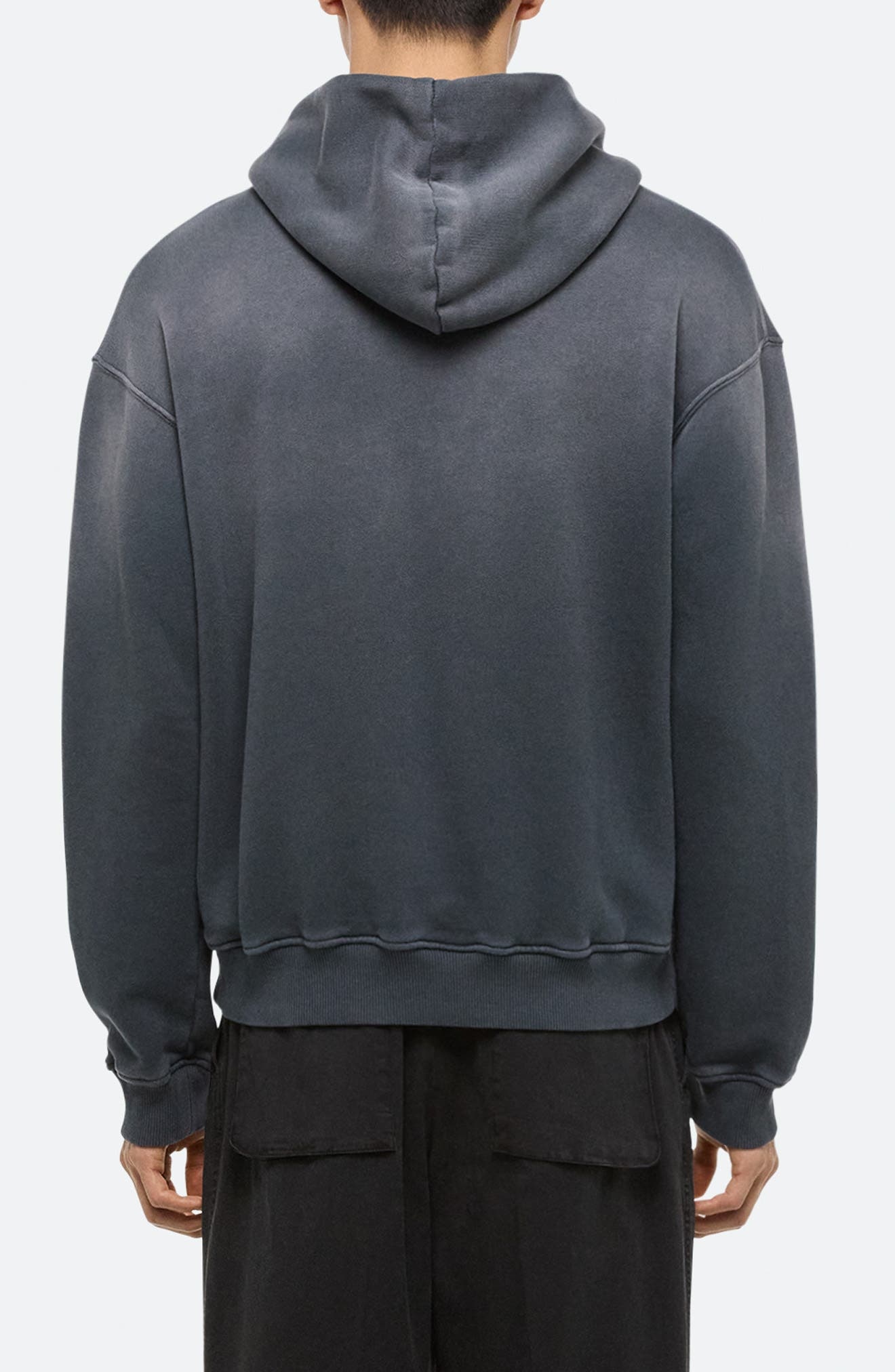Helmut Lang Lazer Studio Hoodie in Steel Grey at Nordstrom - 2