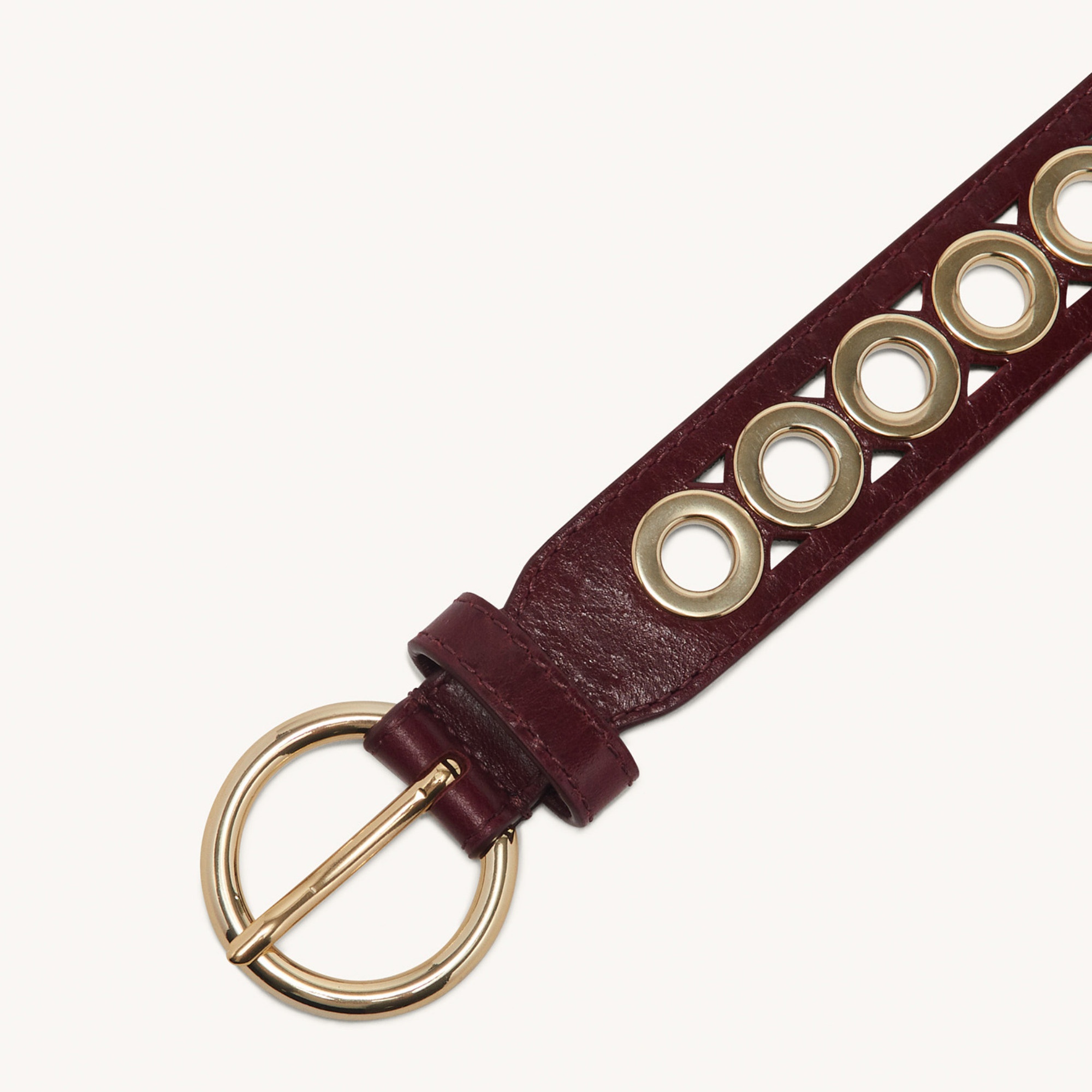 Belt with eyelets - 4