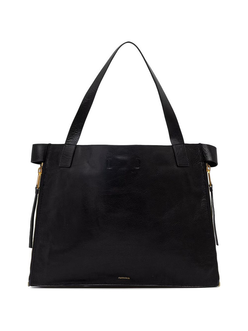 logo-lettering tote bag 1