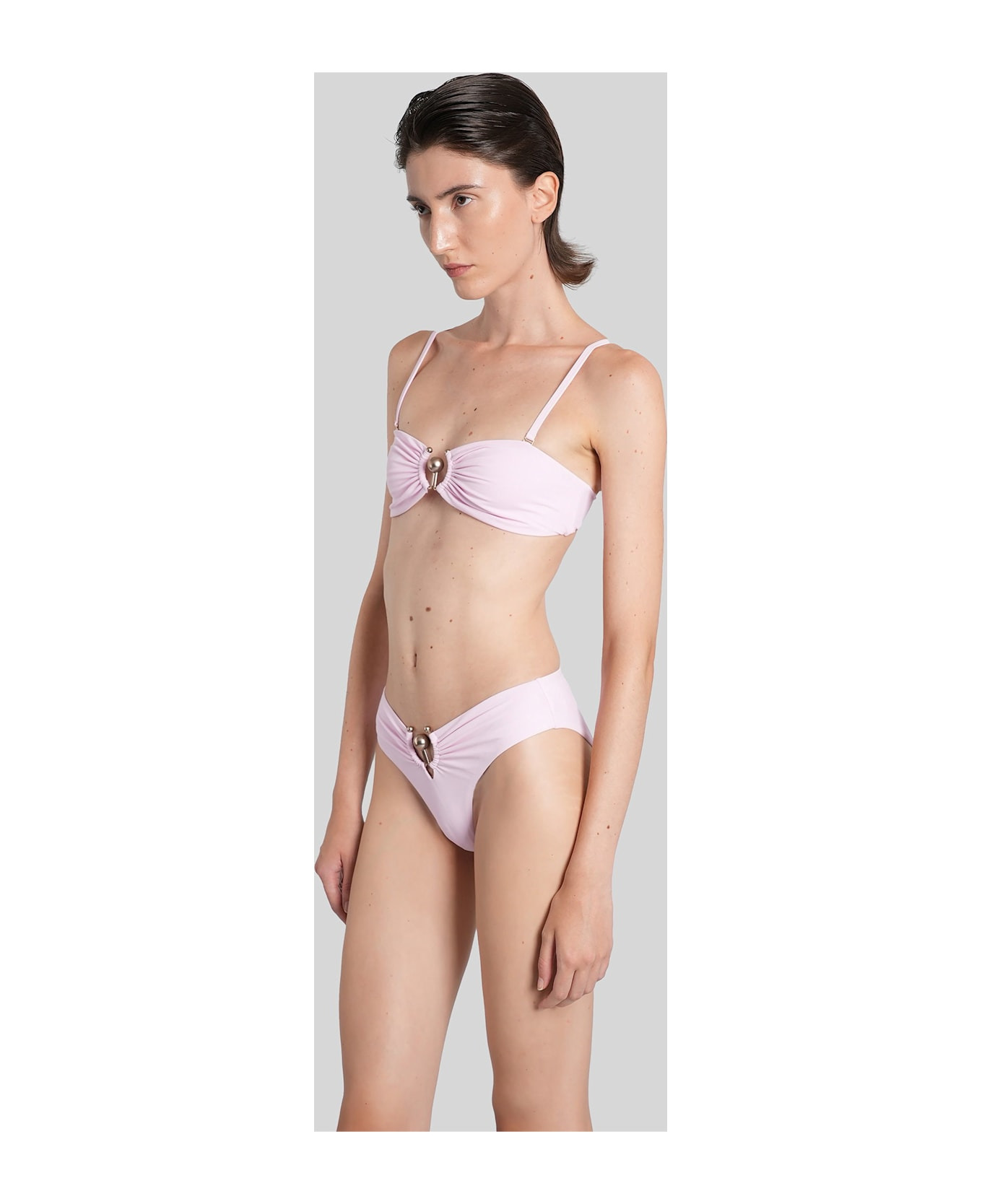 Beachwear In Rose-pink Polyamide - 3