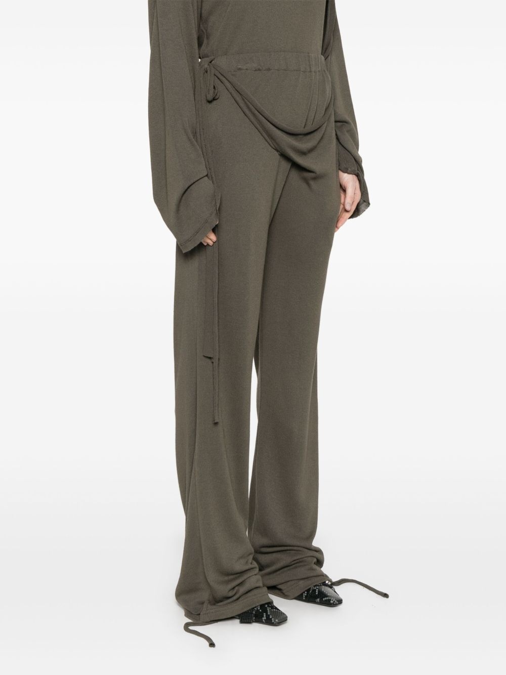 deconstructed-design trousers - 3
