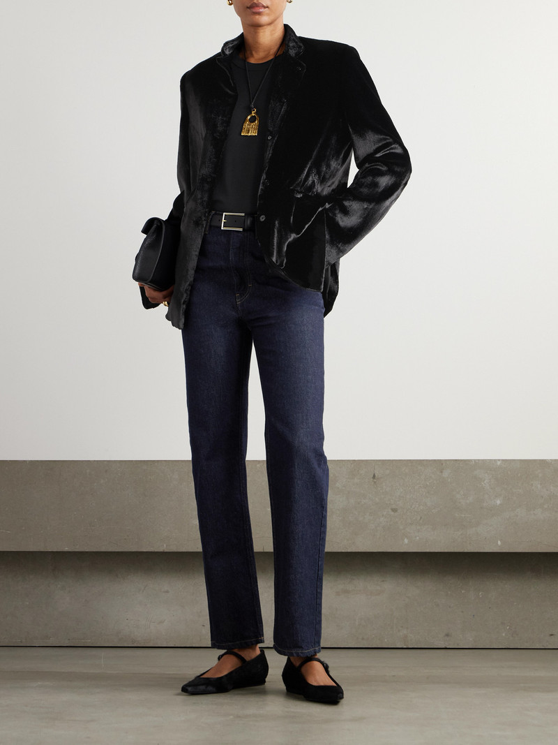 Loulou de Saison Jude Organic High-rise Straight-leg Jeans outlook