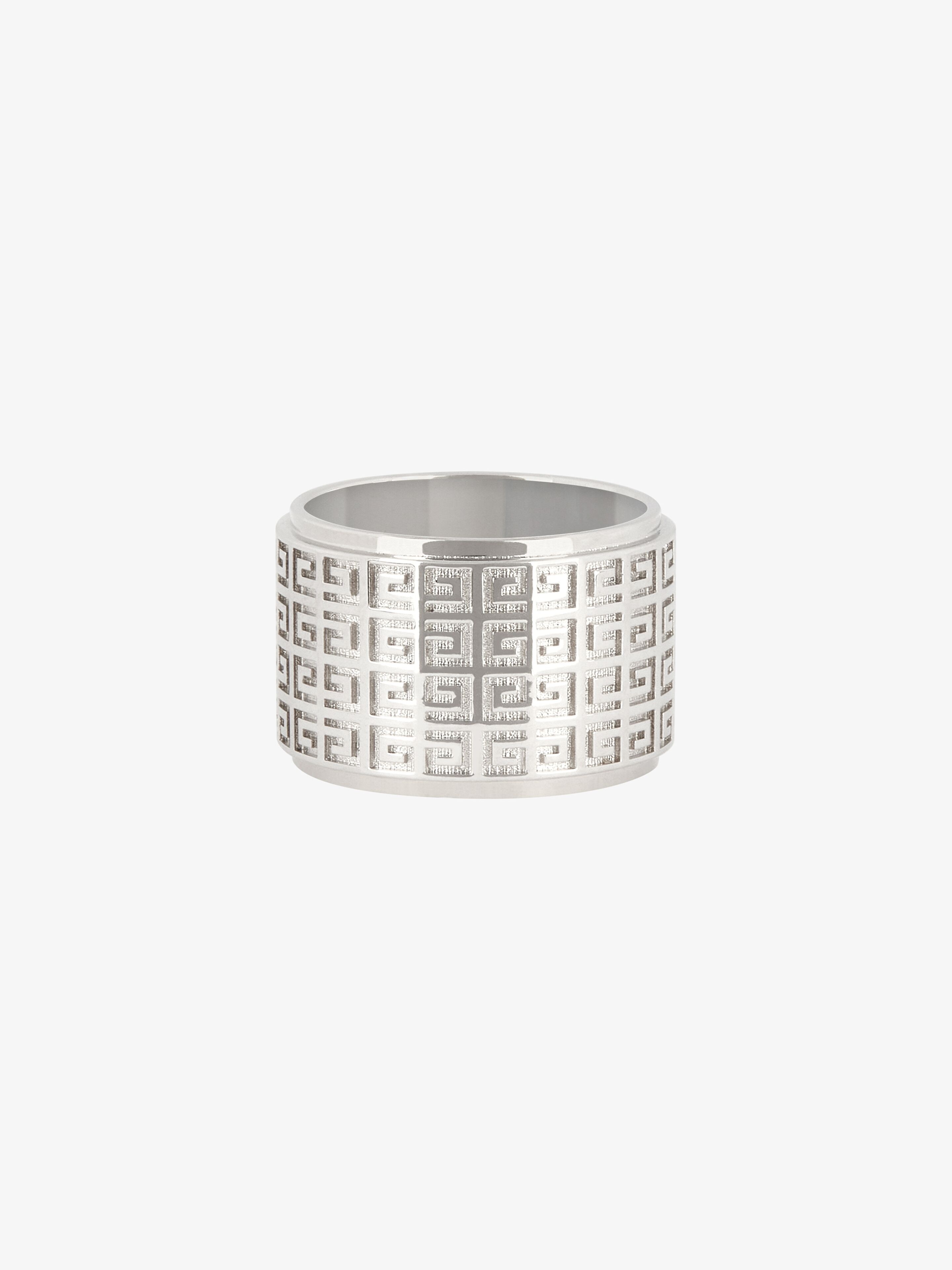 GIVENCHY 4G ENGRAVED RING IN METAL - 5