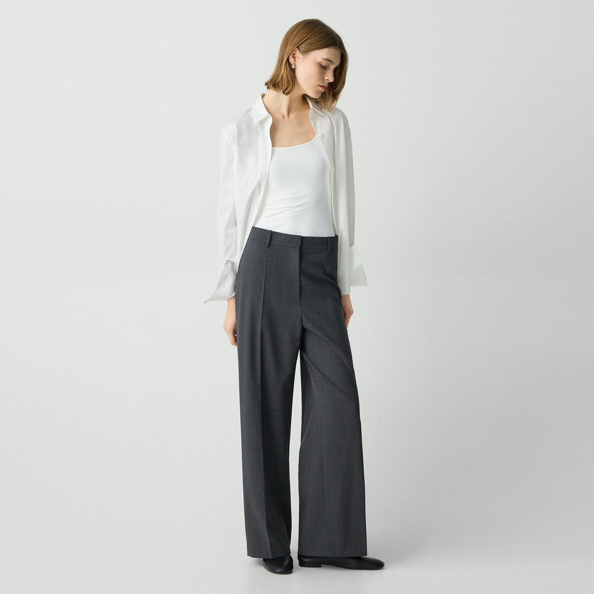 Straight Pant in Good Wool - 2