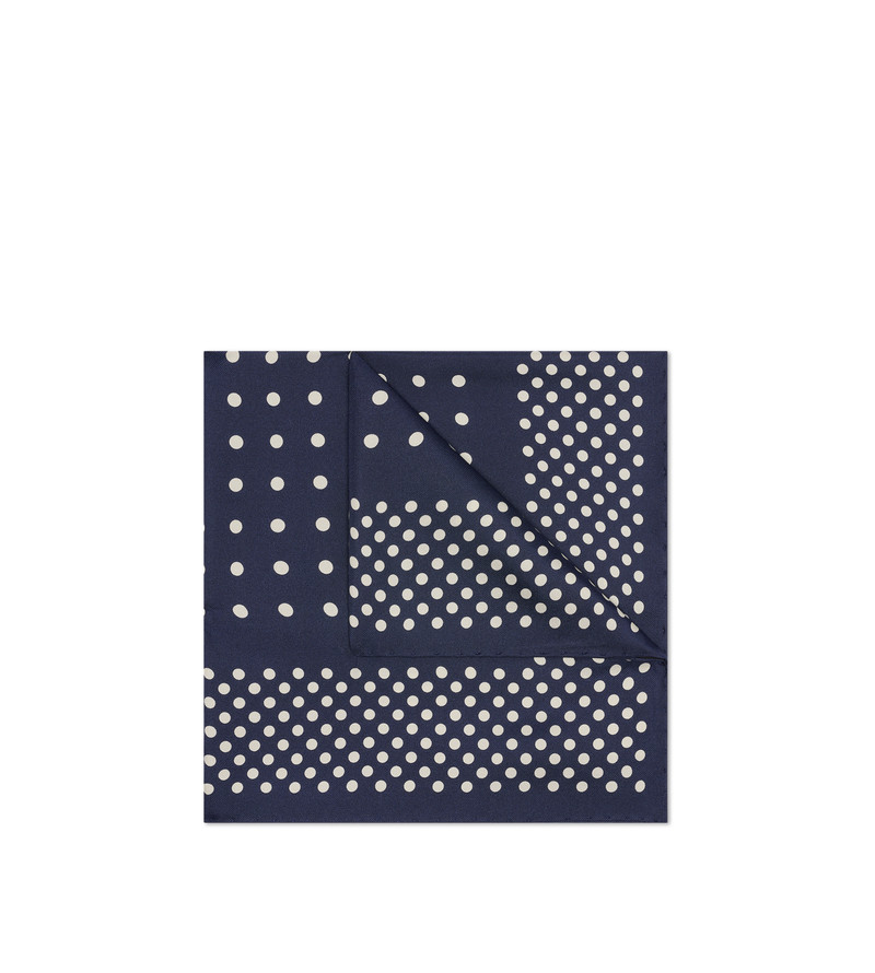 TOM FORD POLKA DOT FRAME POCKET SQUARE outlook