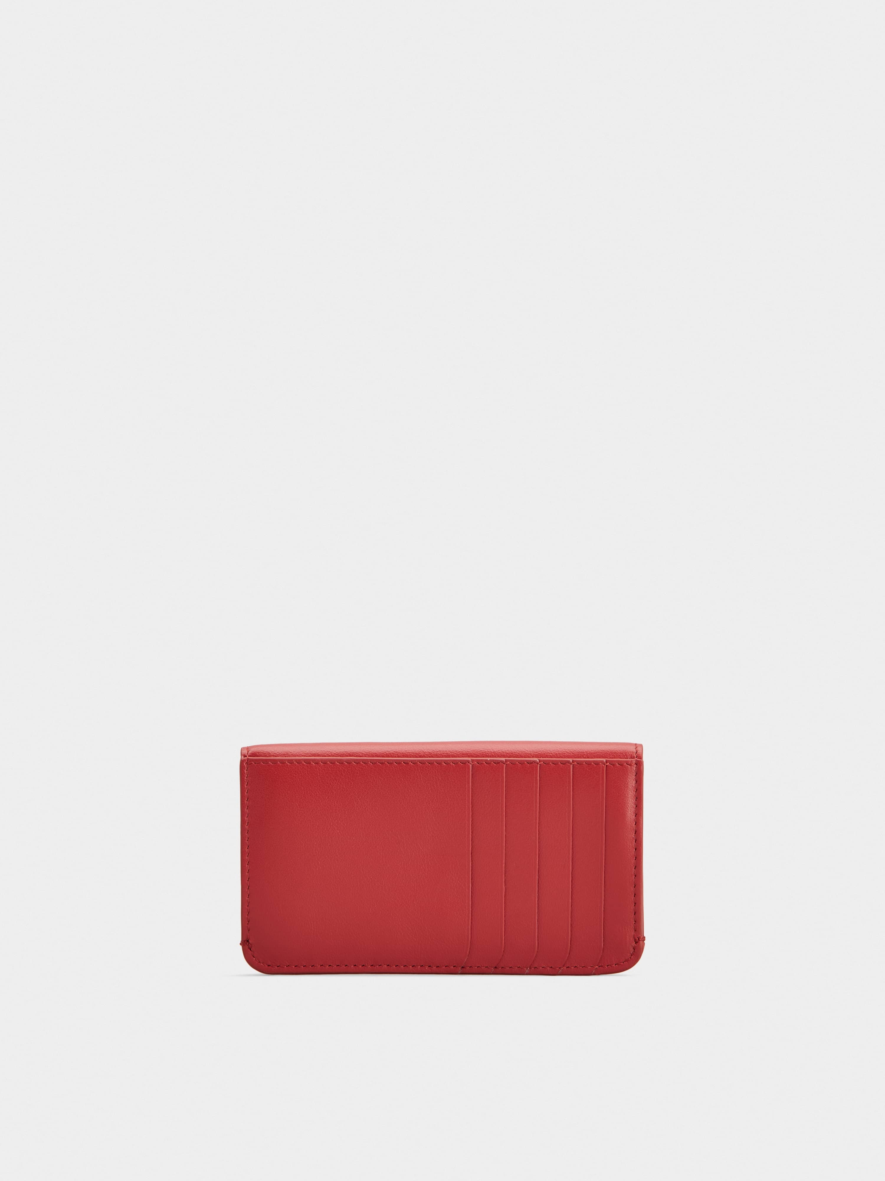 Belle Vivier Credit Card Holder in leather - 4