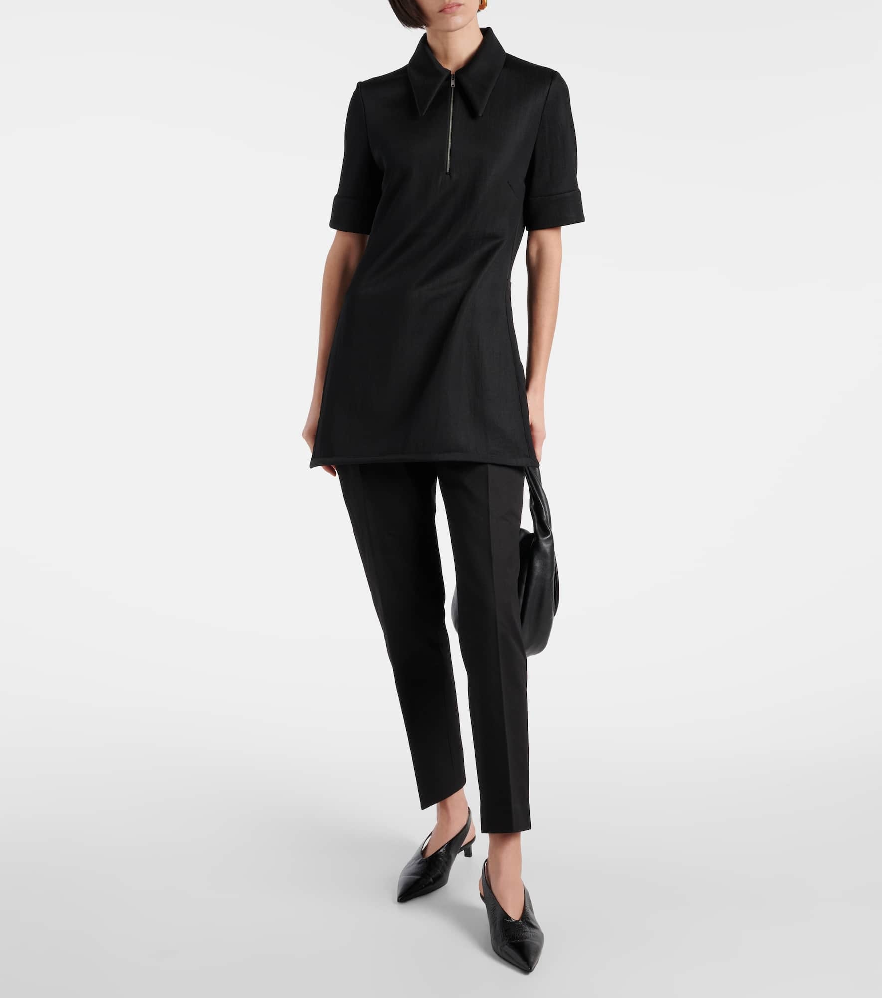 Cotton gabardine pants - 2