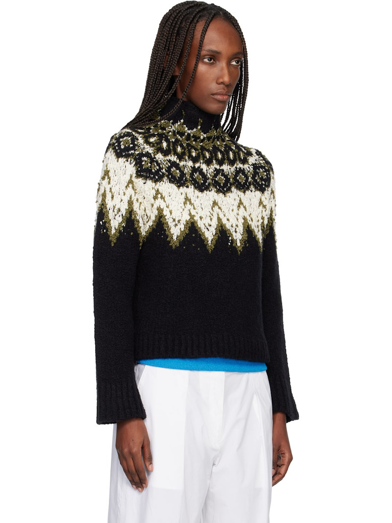 Proenza Schouler Black Proenza Schouler White Label Lizzy Turtleneck outlook