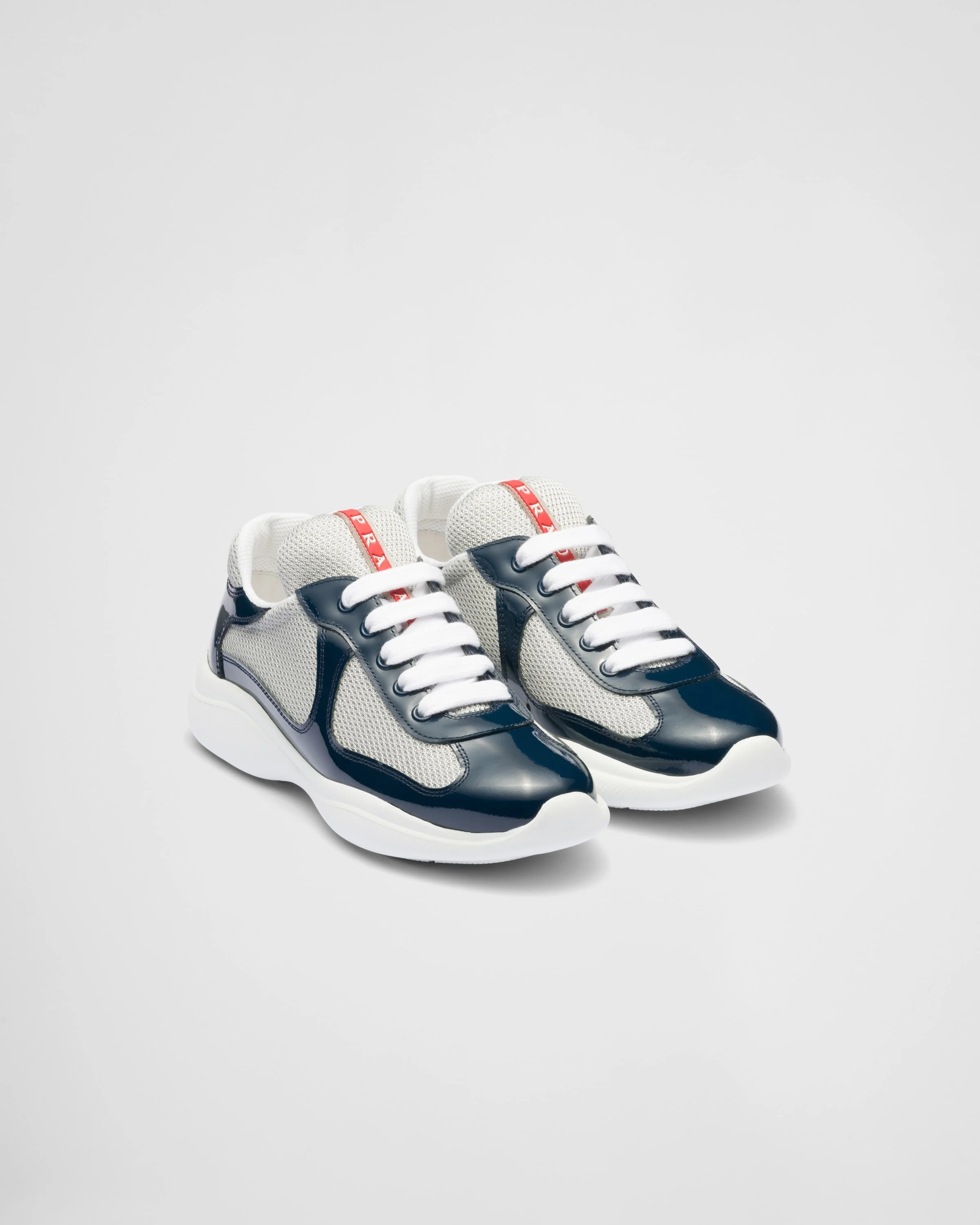 Prada Prada America's Cup biker fabric sneakers | REVERSIBLE