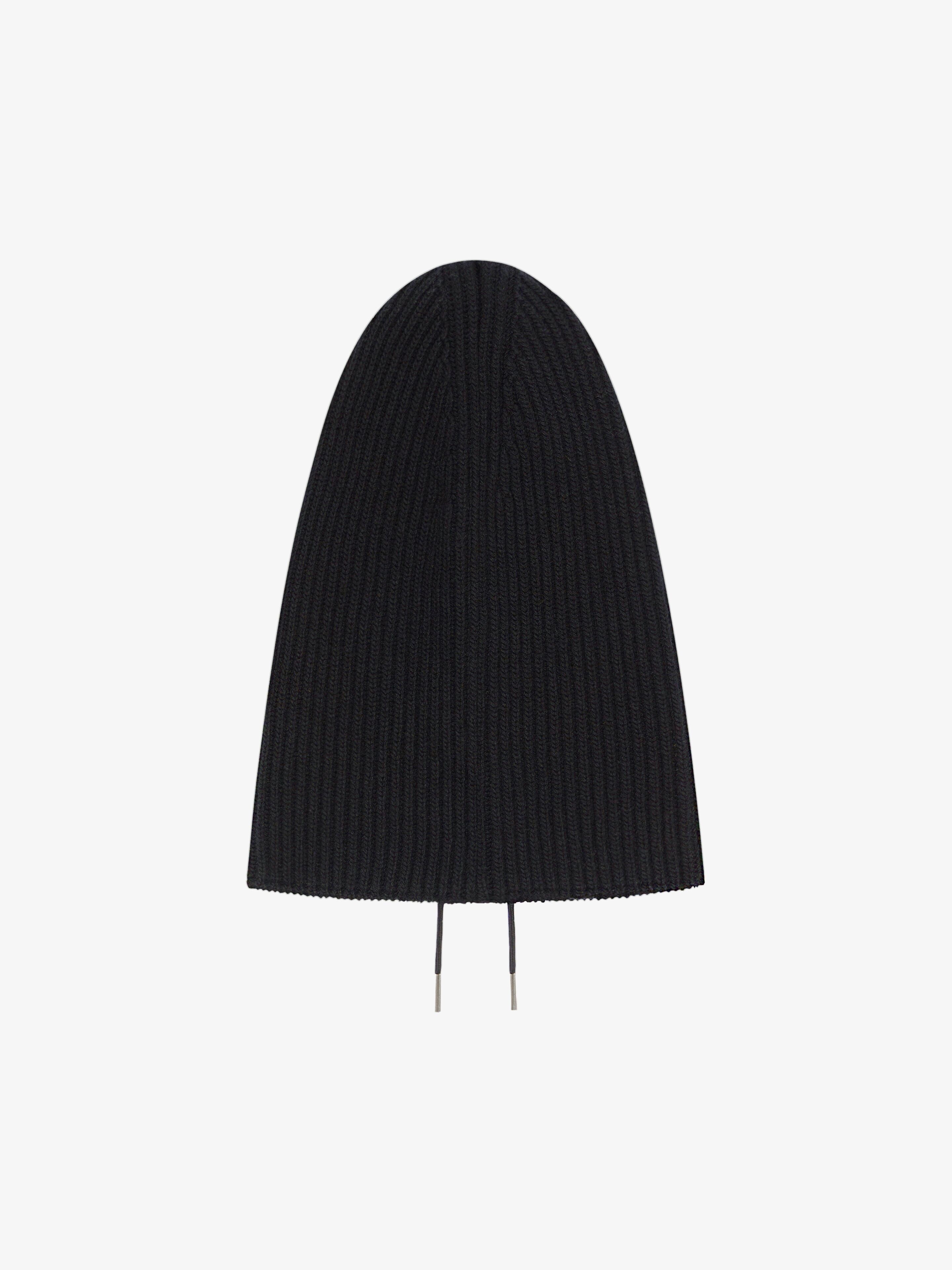 BALACLAVA IN WOOL AND CASHMERE WITH 4G DETAIL - 2