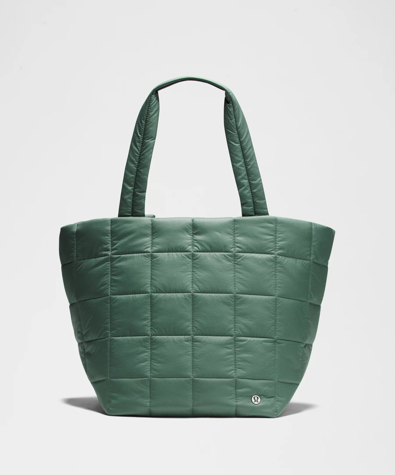Quilted Grid Tote Bag 26L 1