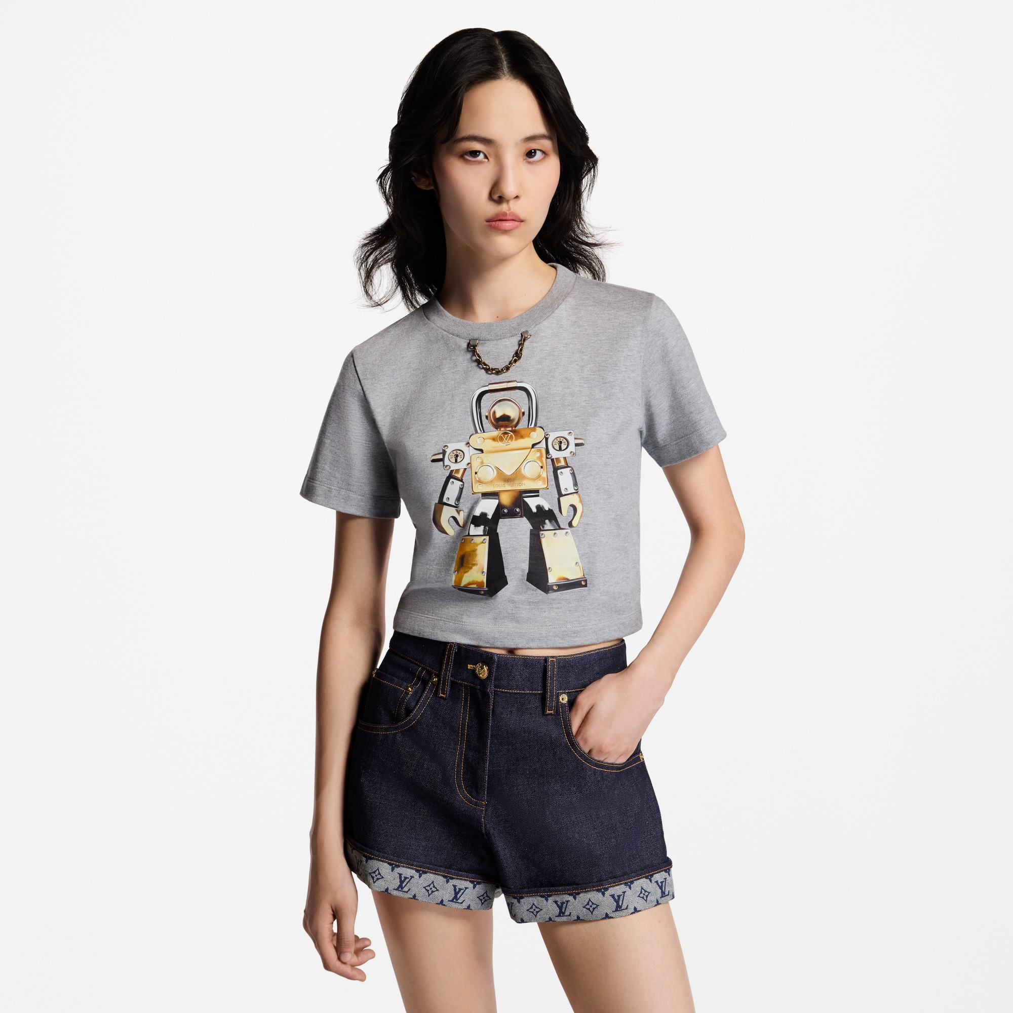Robot Crop Top - 4