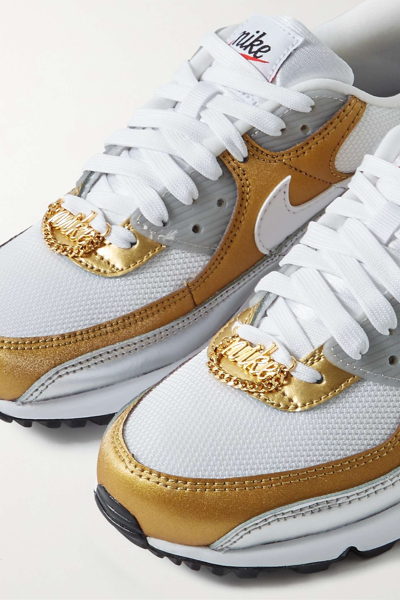 Nike Nike Air Max 90 SE White Metallic Gold (W) | stockx