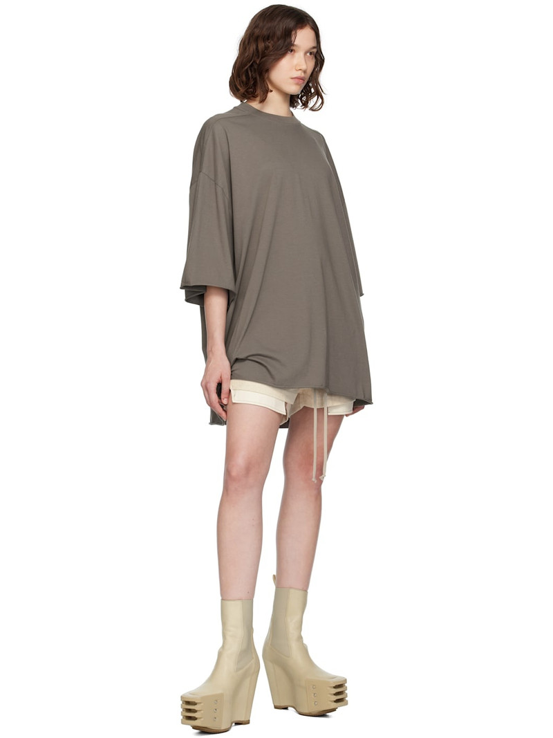 Rick Owens Gray Concordians Tommy T-shirt outlook