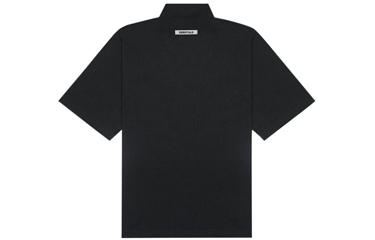 Fear of God Essentials SS20 Logo Polo Shirt 'Black' FOG-SS20-415 - 3