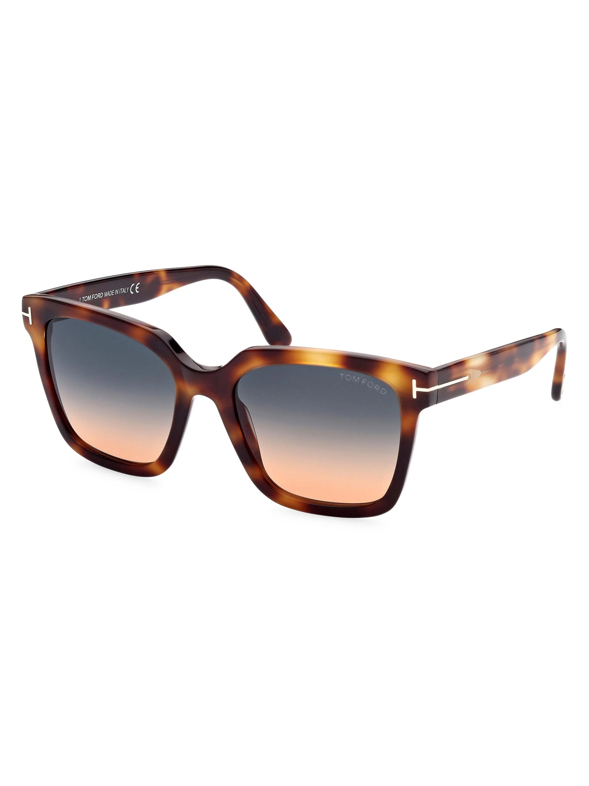 Women's Selby 55MM Square Sunglasses - Brown - 1