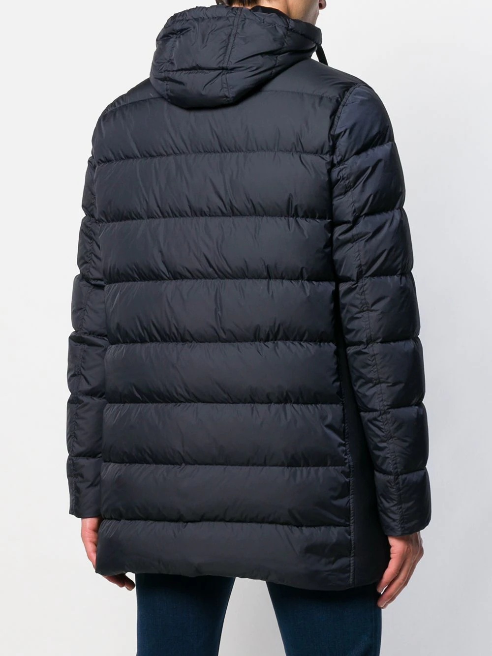 hooded down coat - 4