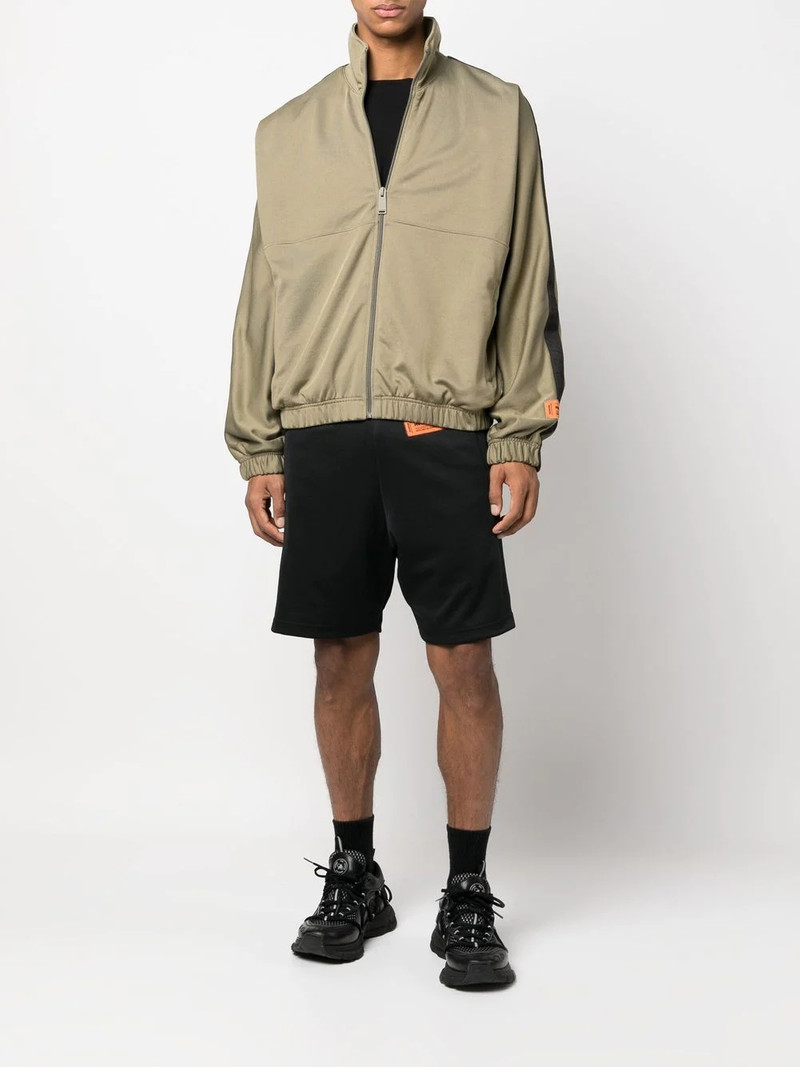 Heron Preston embroidered logo track top outlook