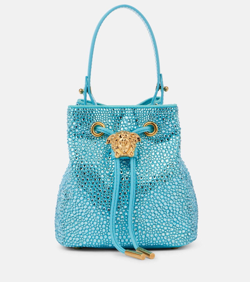La Medusa Medium embellished bucket bag 1